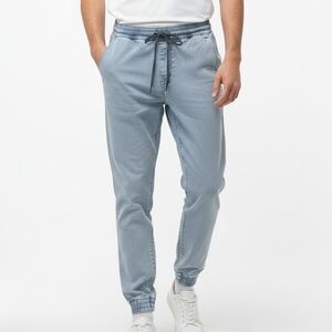 Light Blue Jogger Pants